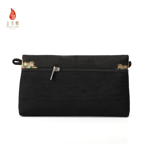 SAINTJOY/上久楷 新中式 女式斜背包 黑金绿蝴蝶  BWS25B1101 商品图1