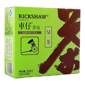 立顿车仔绿茶安徽黄山200g 非独立袋泡双囊茶包办公室下午茶2g*100包 /水饮冲调 /茗茶 /绿茶 商品图5