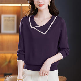 CC17-5310春秋薄款羊毛打底衫2025新款时髦时尚洋气女装宽松显瘦毛衣女好看
