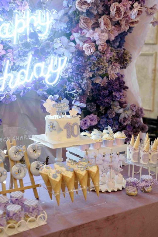 紫色系甜品台 商品图1