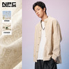 NPC潮牌周年【限定】亚麻棉混纺【八方纳财】盘扣衬衫男复古NP57SH20 商品缩略图0