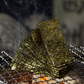 四洲紫菜 原味海苔80克约100小包 儿童零食分享量贩装寿司饭团 /休闲食品 /海味零食 /海苔 商品图4