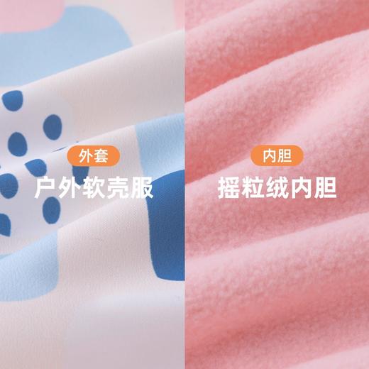 嘟嘟家儿童外套内搭两件套秋季男童衣服女童秋装一衣三穿连帽防风宝宝上衣潮 商品图4