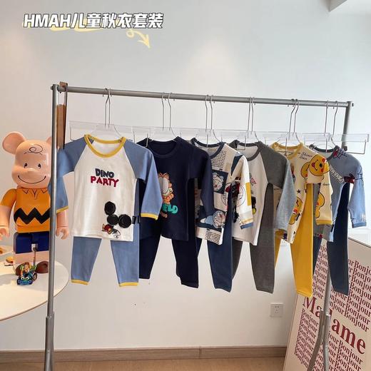 【49.9元/2套起】儿童纯棉秋衣裤套装男童女童内衣家居服套装秋冬保暖 商品图5