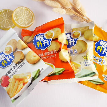 脆升升蜂蜜黄油脆薯条200g（20g*10包）混合味食品休闲解馋零食小吃 /休闲食品 /膨化食品 /薯条 商品图1