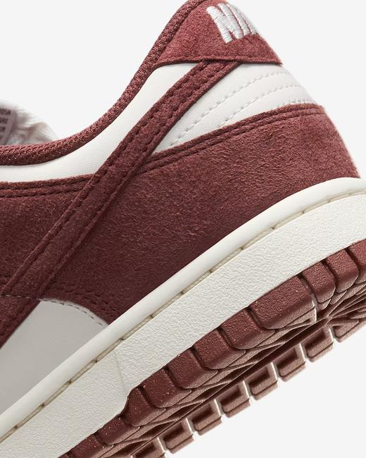 居然有折！Nike 耐克Dunk Low女鞋 复古墨绿砖红麂皮拼色 只要￥750直邮到手 商品图10