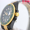 劳力士 BLAKEN 改装水鬼全黑 间金绿水鬼黑武士 男士腕表 商品缩略图5