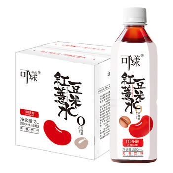 可漾 红豆薏米水 0卡无脂肪 甜味薏仁无糖饮料500ml*6瓶 整箱 /水饮冲调 /饮料 /茶饮料 商品图5