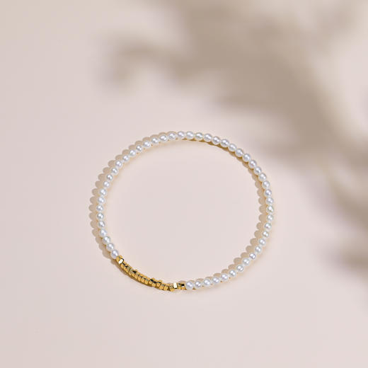 方糖系列  淡水珍珠手链3-3.5mm 商品图4