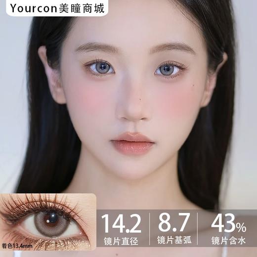 Sincecon月抛·枯萎蔷薇·14.2mm中等着色 商品图0