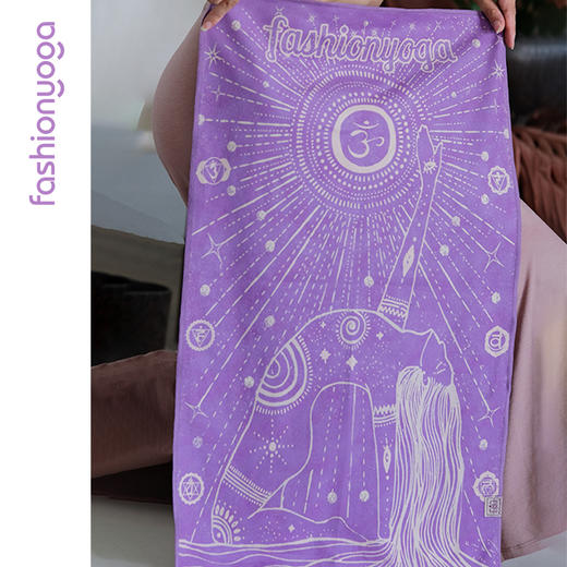 凡圣瑜伽双面印花瑜伽小铺巾FW046 商品图12