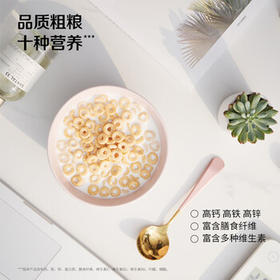 雀巢（Nestle）进口脆谷乐儿童零食500g谷物圈儿童麦片早餐即食非油炸全谷物 /水饮冲调 /冲饮谷物 /膨化谷物