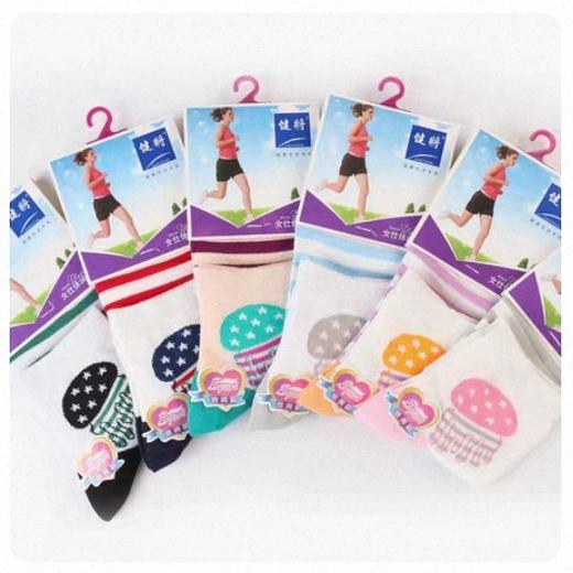 健将女精梳棉长筒J2560 商品图0