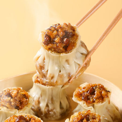 MM 山姆 老盛昌 黑猪肉笋丁烧麦 1.44kg（60g*12只*20包） 商品图5