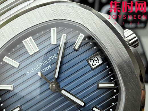 百达翡丽 3K鹦鹉螺系列5811 运动优雅系列 男士腕表（白金版5811/1G-001鹦鹉螺41MM系列）升级原版机无噪音刻字版。 商品图4