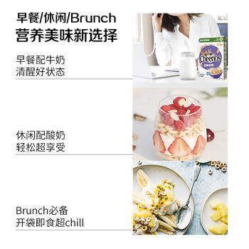 雀巢（Nestle）进口脆谷乐儿童零食500g谷物圈儿童麦片早餐即食非油炸全谷物 /水饮冲调 /冲饮谷物 /膨化谷物 商品图2
