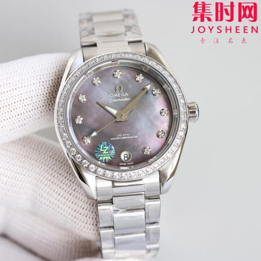 欧米茄 OMEGA RWF海马150米系列 海马女款 女士腕表 表盘直径34mm 商品图6