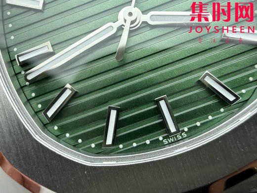 百达翡丽3K鹦鹉螺系列5711 薄荷绿 男士腕表 推出升级原版机 无噪音刻字版 商品图4