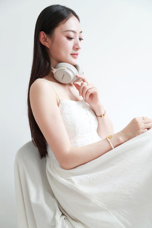 显脸小又高颜值，头戴式蓝牙耳机。美拉德复古色降噪耳麦C081058 商品图2