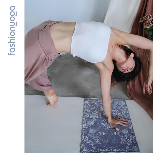 凡圣瑜伽双面印花瑜伽小铺巾FW046 商品图5