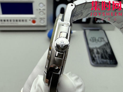 百达翡丽3K鹦鹉螺系列5711 薄荷绿 男士腕表 推出升级原版机 无噪音刻字版 商品图5