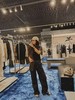 THESOONG|"假日光影"莱赛尔肤感镂空微透一字领针织上衣HBMY7451 商品缩略图3