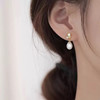【预售3天】新款天然淡水珍珠贝母蝴蝶耳环女夏季简约14K注金高级感耳饰HYZZ2025041806 商品缩略图0