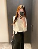 法式醋酸质感蝴蝶结飘带V领知性OL衬衫 商品缩略图2