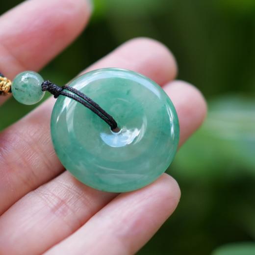 ISME非洲翠系列 冰种飘花手串耳钉耳线吊坠项链戒指手镯 节日送礼佳品 商品图10