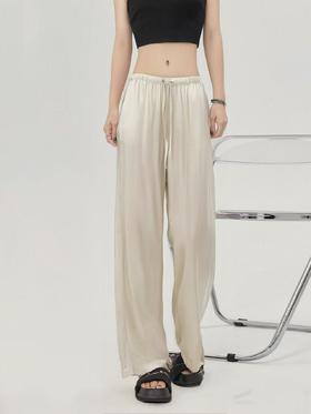 7.7清货，能接受不退拍【清爽不黏腻】夏季天丝麻粘纤663长款休闲裤-喜出