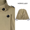 NORNS LADY诺恩 立领风衣外套短款长袖百搭时尚短外套 T25WF01421-12.1 商品缩略图1