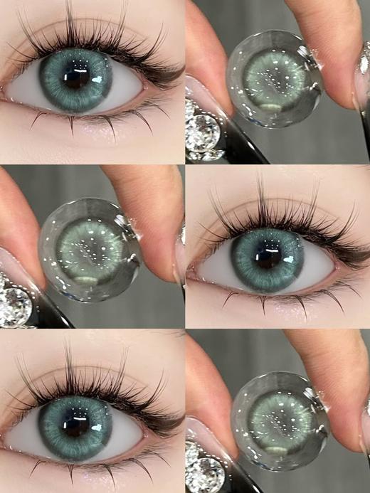 Sincecon月抛·海利蓝/修罗绿·14.2mm中等着色 商品图4