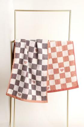 TY竹纤维方圆爱心竹棉毛巾2506