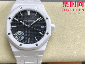 爱彼 APS皇家橡树15500系列 皇家橡树全陶瓷 男士腕表 新到货，凭借陶瓷材质与Cal.4302一体机