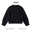 OAS901SDSA男士2025新款轻奢痞帅男装简约纯色纽扣短款外套上衣百搭复古 商品缩略图5
