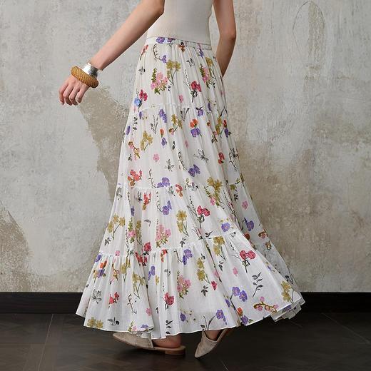 【林栖设计小店】（现货）【手工钩花】婴儿棉半身裙印花2025秋季新款花仙子裙子女1953031 商品图9