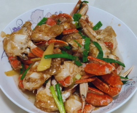 &本港扁蟹拥剑梭子蟹🦀壳薄肉多，纯吃肉的哦！新鲜]活冻