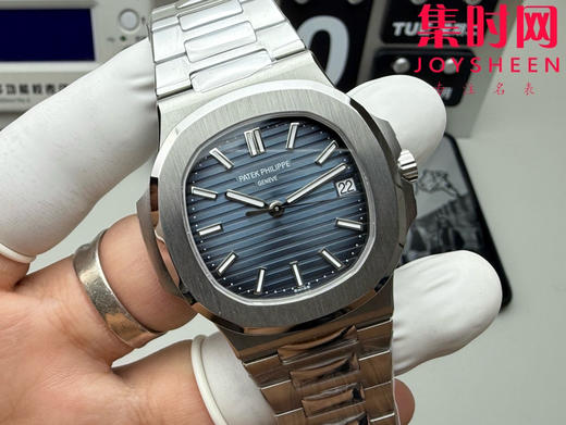 百达翡丽3K鹦鹉螺系列5711 蓝盘 男士腕表 推出升级原版机 无噪音刻字版 商品图2