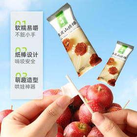 金晔无添加剂山楂棒原味陈皮蓝莓桑葚棒棒糖4种口味儿童零食40支 /休闲食品 /蜜饯果干 /山楂制品