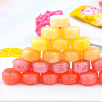 可康（cocon）多口味水果汁硬糖 约80颗350g 进口儿童休闲出游零食 结婚喜糖果 /休闲食品 /糖果 /混合糖果 商品图3