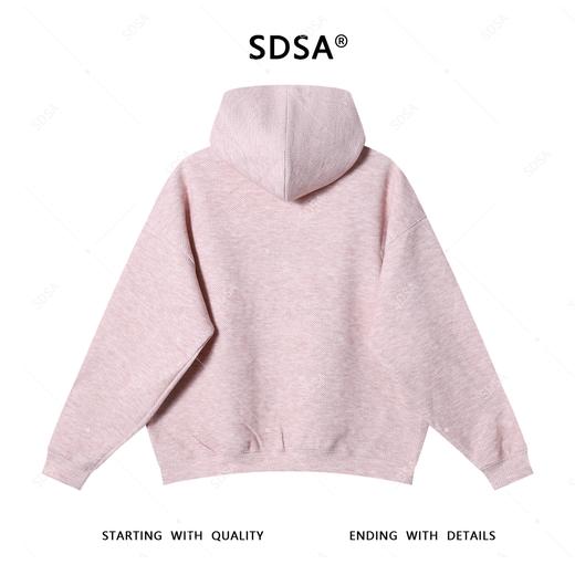 25113SDSA男士卫衣2025新款轻痞帅男装刺绣字母按扣连帽上衣设计复古潮 商品图5