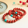 玉美人菲菲-南红单圈圆珠手串约11mm-多样性发一 商品缩略图0
