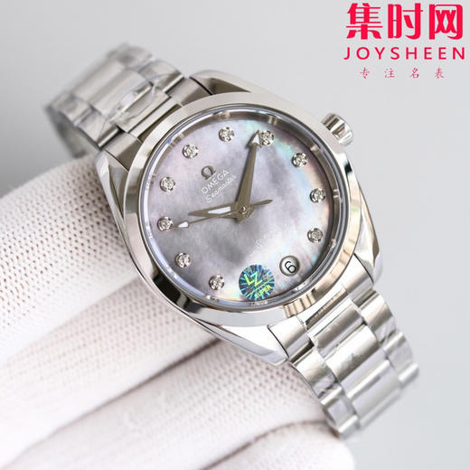 欧米茄 OMEGA RWF海马150米系列 海马女款 女士腕表 表盘直径34mm 商品图4