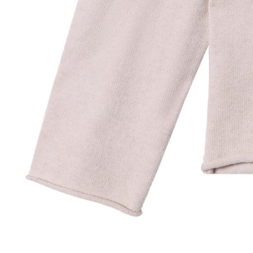 51166SDSA男士毛衣2025新款轻奢痞帅男装纯色慵懒半高领纽扣开衫针织衫 商品图4