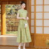 新中式国风改良旗袍连衣裙2025夏新款高级感气质名媛绝美长裙YBER121 商品缩略图1