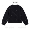 OAS901SDSA男士2025新款轻奢痞帅男装简约纯色纽扣短款外套上衣百搭复古 商品缩略图1