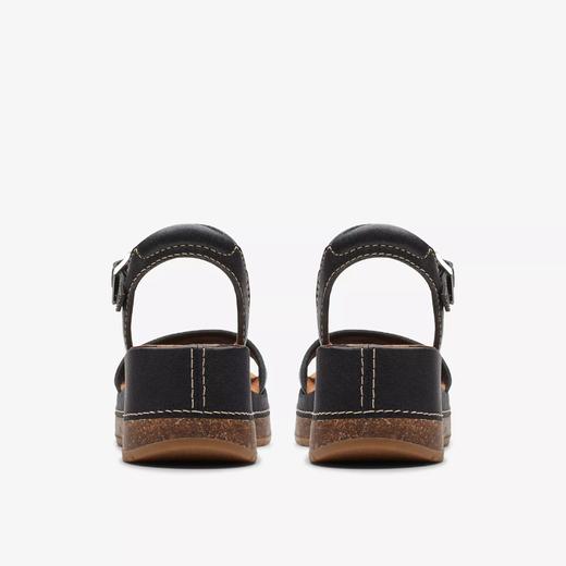 好折！Clarks 厚底真皮凉鞋百搭好穿 ￥580直邮到手 商品图1