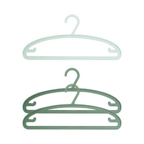 IKEA 衣架 绿色 3个