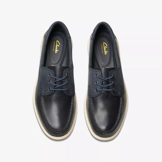 年中好折！Clarks 男士Bratton Boat一脚蹬船鞋 商品图4