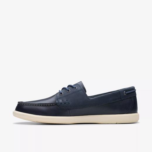 年中好折！Clarks 男士Bratton Boat一脚蹬船鞋 商品图5